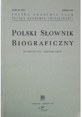 Polski Słownik Biograficzny zeszyt 193