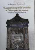 Wierszowane epitafia łacińskie w Polsce epoki renesansu