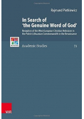 In Search of the Genuine Word of God