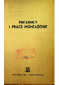 Materiały i prace montażowe w instalacjach sanitarnych