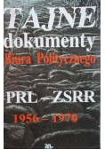 Tajne dokumenty Biura Politycznego PRL ZSRR 1956 1970