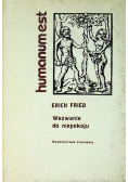 Wezwanie do niepokoju