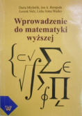 Wprowadzenie do matematyki wyższej