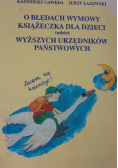 O błędach wymowy książeczka dla dzieci