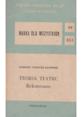 Teoria Teatru Rekonesans