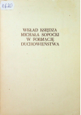 Wkład księdza Michała Sopoćki w formację duchowieństwa