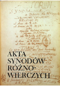 Akta synodów różnowierczych