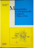 Misja polska w Sztokholmie w latach 1789-1795