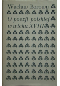 O poezji polskiej w wieku XVIII