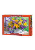 Puzzle 1000 Bouquet of Lilies and Bellflowers