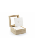 Księga gości - pudełko na porady 9,5x9,5x6cm