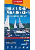 Mapa tur. - Wielkie Jeziora Mazurskie 1:50 000