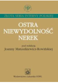 Ostra niewydolność nerek