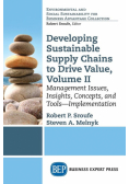 Developing Sustainable Supply Chains to Drive Value
