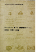 Francuska myśl urbanistyczna epoki oświecenia