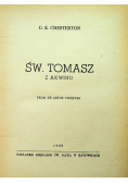 Św Tomasz z Akwinu 1949 r.