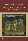 Pedagogika specjalna Zarys tematyki