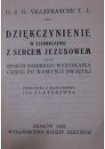 Dziękczynienie w zjednoczeniu z Sercem Jezusowym 1933 r.