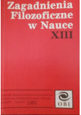 Zagadnienia filozoficzne w nauce XIII