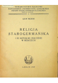 Religia starogermańska i jej aktualne znaczenie w Niemczech 1949 r.
