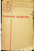 Kazania sejmowe 1907 r.