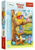 Puzzle 60 Kubuś Puchatech Małe co nieco Nowa