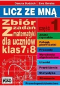 Licz ze mną. Zbiór zadań z mat. klas 7 i 8 cz. 1