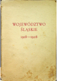 Województwo Śląskie 1918 - 1928 / 1929 r.