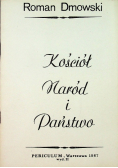 Kościół naród i państwo