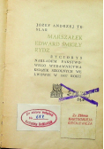 Marszałek Edward Śmigły Rydz 1937 r.