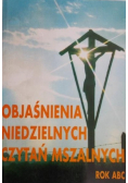 Objaśnienia niedzielnych czytań mszalnych