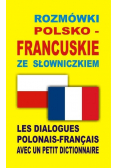 Rozmówki polsko - francuskie ze słowniczkiem Miniatura