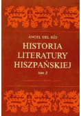Historia literatury hiszpańskiej tom 2