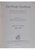 Der Grosse Brockhaus tom II Asu - Bla 1929 r.