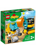 LEGO(R) DUPLO 10931 Ciężarówka i koparka gąsienicowa
