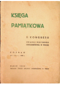 Księga pamiątkowa II Kongresu 1938 r.