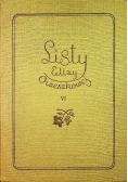 Listy Elizy Orzeszkowej tom VI