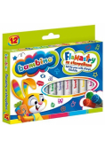 Flamastry ze stempelkami 12 kolorów Bambino