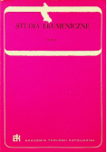 Studia ekumeniczne Tom IV