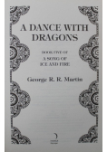 A dance with Dragons