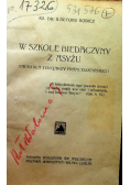 W szkole biedaczyny z Asyżu 1929  r.