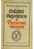 Ostatni zwycięzca tom I pierścień wezyra
