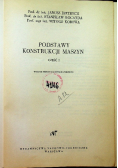 Podstawy konstrukcji maszyn część I