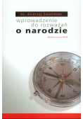 Wprowadzenie do rozważań o narodzie