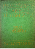 Pismo Święte Starego Testamentu Tom X Część 1