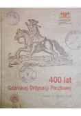 400 lat Gdańskiej Ordynacji Pocztowej