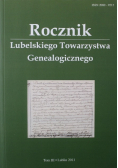 Rocznik Lubelskiego Towarzystwa Genealogicznego Tom III