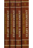 Pismo święte Stary Nowy Testament Tom 1 do 4