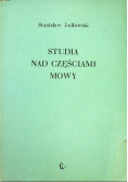 Studia nad częściami mowy