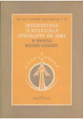 Interpretacja 12 rozdziału Apokalipsy św. Jana w świetle historii egzegezy